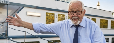 Flodkrydstogt på Rhinen