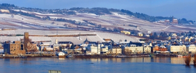 Rüdesheim - Jul ved Rhinen