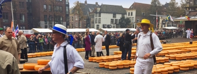 Blomsterparade og flodkrydstogt i Holland