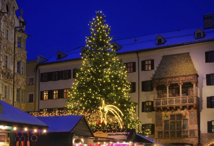Vi skal opleve julemarkedet i Innsbruck
