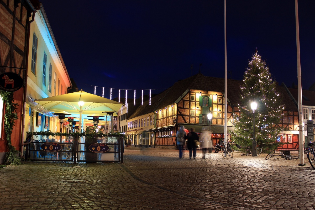 Om eftermiddagen kan du bl.a. opleve det hyggelige julemarked ved Gustav Adolfs Torv, med  kunsthåndværk, hjemmelavede julespecialiteter, gløgg og pebernødder. Der er også rig mulighed for juleshopping i den stemningsfyldte by. Middag på hotellet