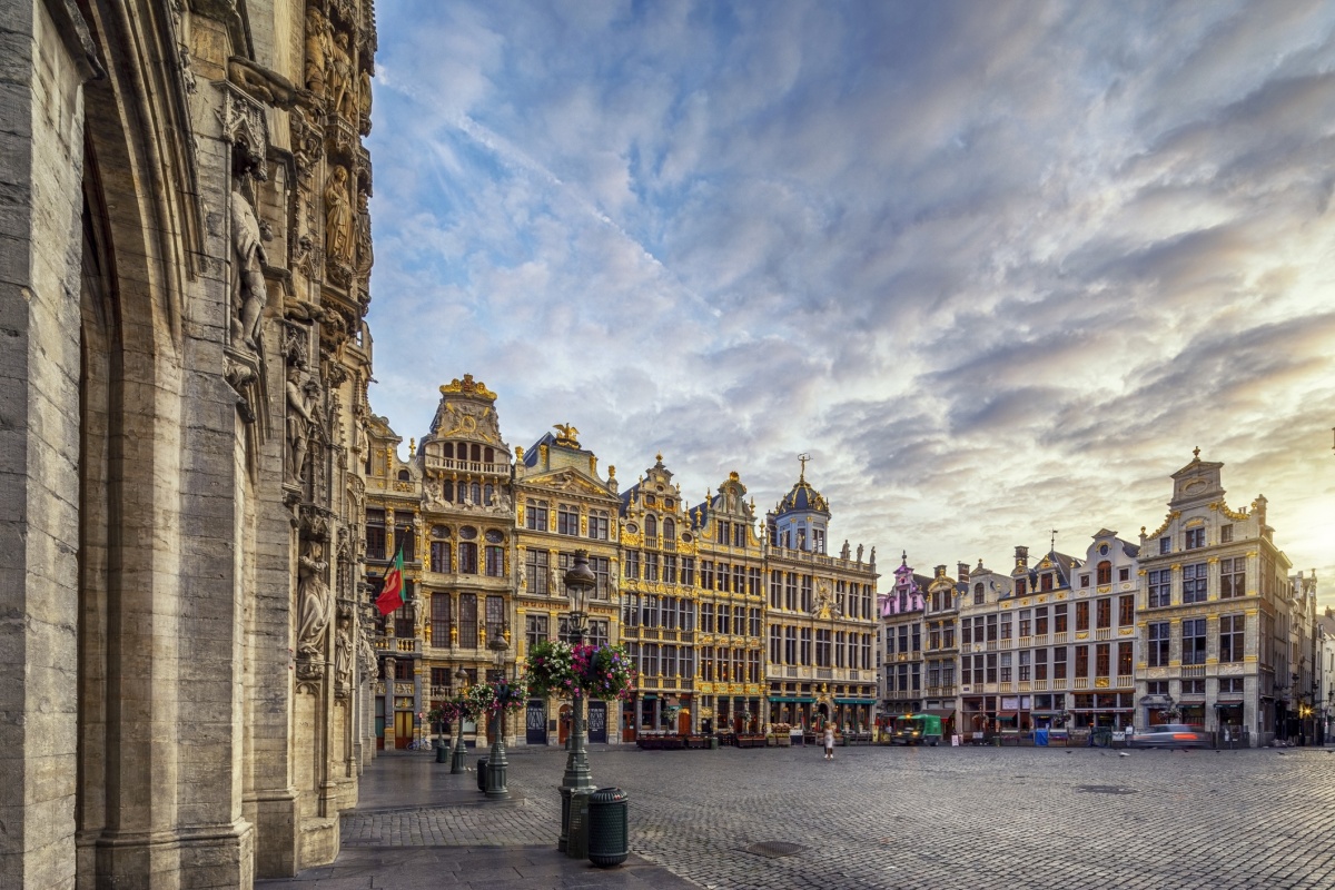Vi besøger Grand Place i Bruxelles