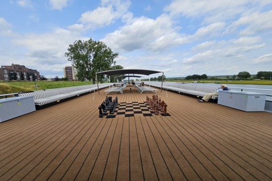Dette flodkrydstogt byder på intet mindre end Rhinen i næsten hele sin udstrækning, fra Lelystad i Holland og helt til Strasbourg i Frankrig