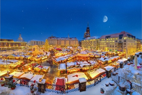 Julemarked i Dresden - smukt