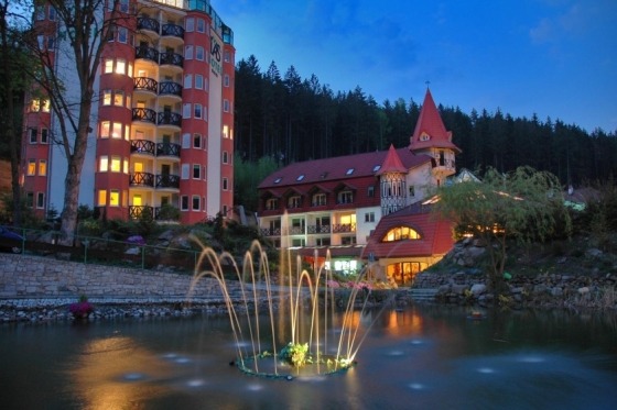 Vi bor på Hotel Las i Szklarska Poreba
