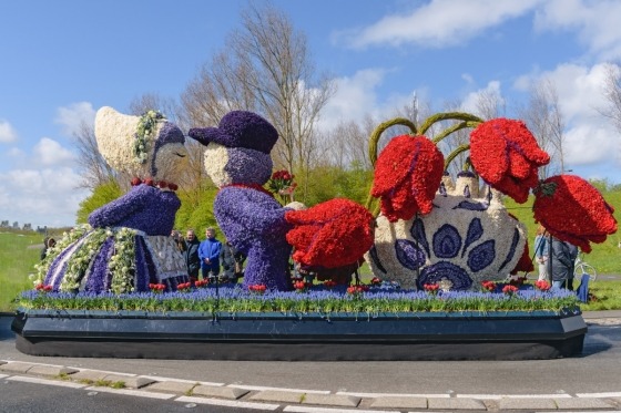 En eksplosion af farver og dufte - Blomsterparade i Lisse skal opleves!